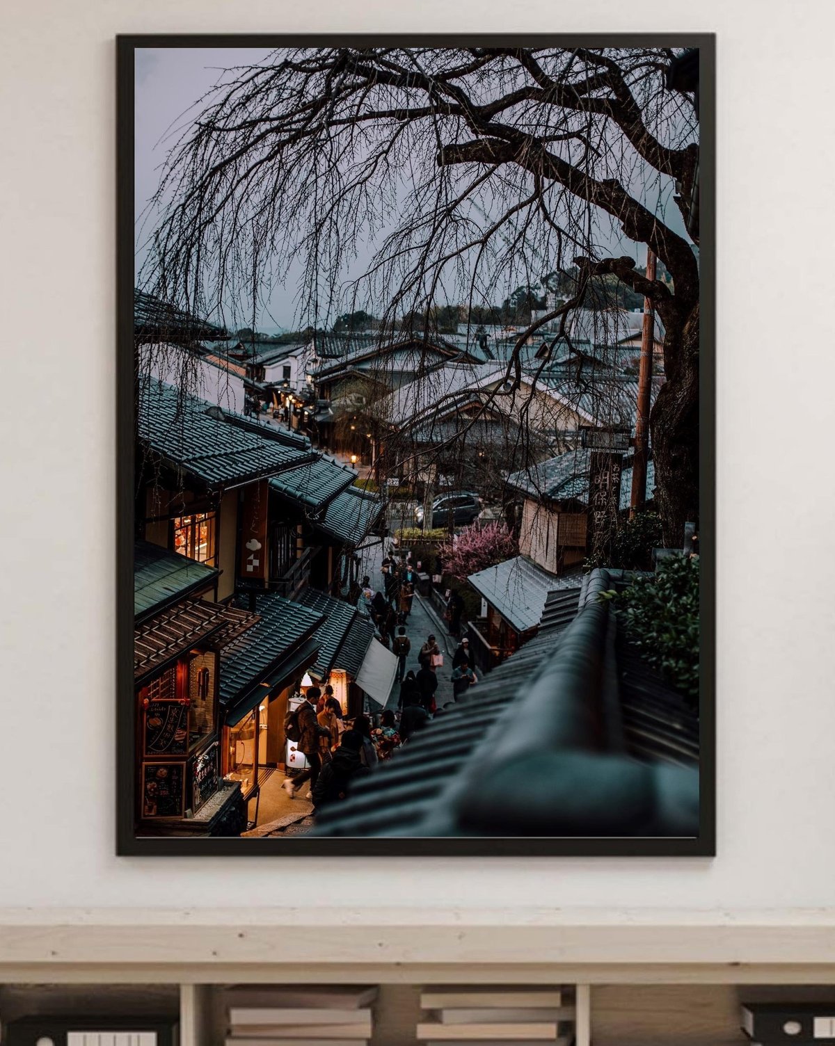 TOMBÉE DU JOUR À KYOTO