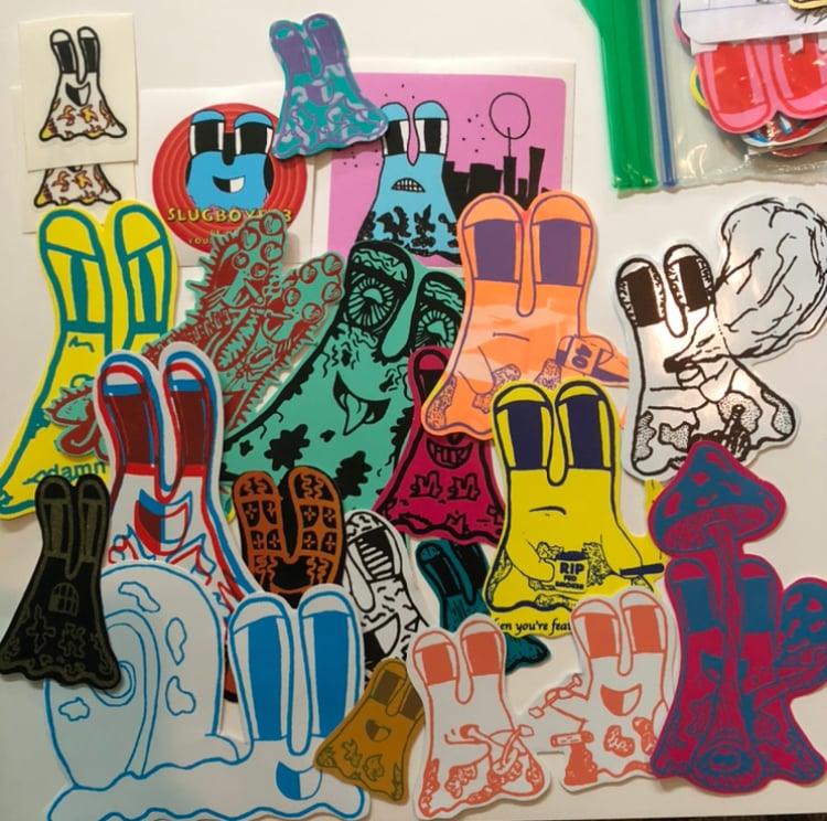 Slugboy Sticker Pack