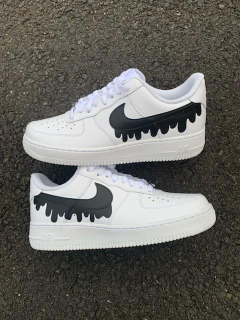 Custom Drippy Low Top Air Force Ones 