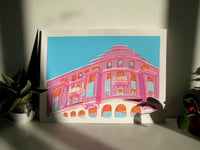 The Pink House - Screenprint, A3