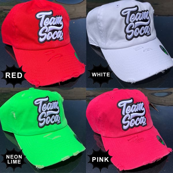 Image of Team Soca Varsity - Ripped Daddy Hat (Various Colors)