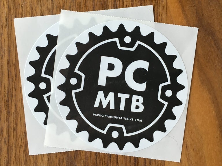 Image of PC MTB Stickers (Pack of 2)