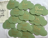 Image 4 of Baby Milestones Clouds 