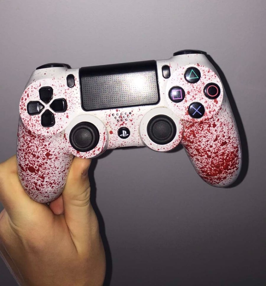 Image of PS4 blood splatter standard refurbished 