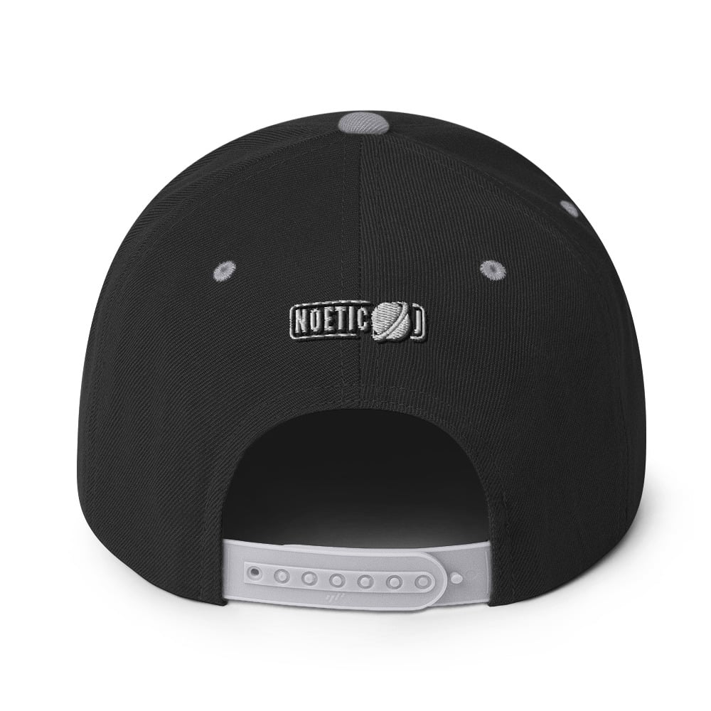 Noetic J Snapback Embroidered Hat