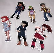 Image of Dumbing of Age character magnet set of 6