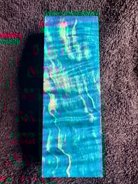 Image 2 of Sky Blue Quilted Maple Knife Block