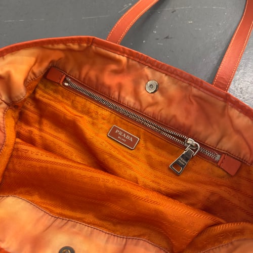 Image of Prada Nylon Tesutto Tote Bag