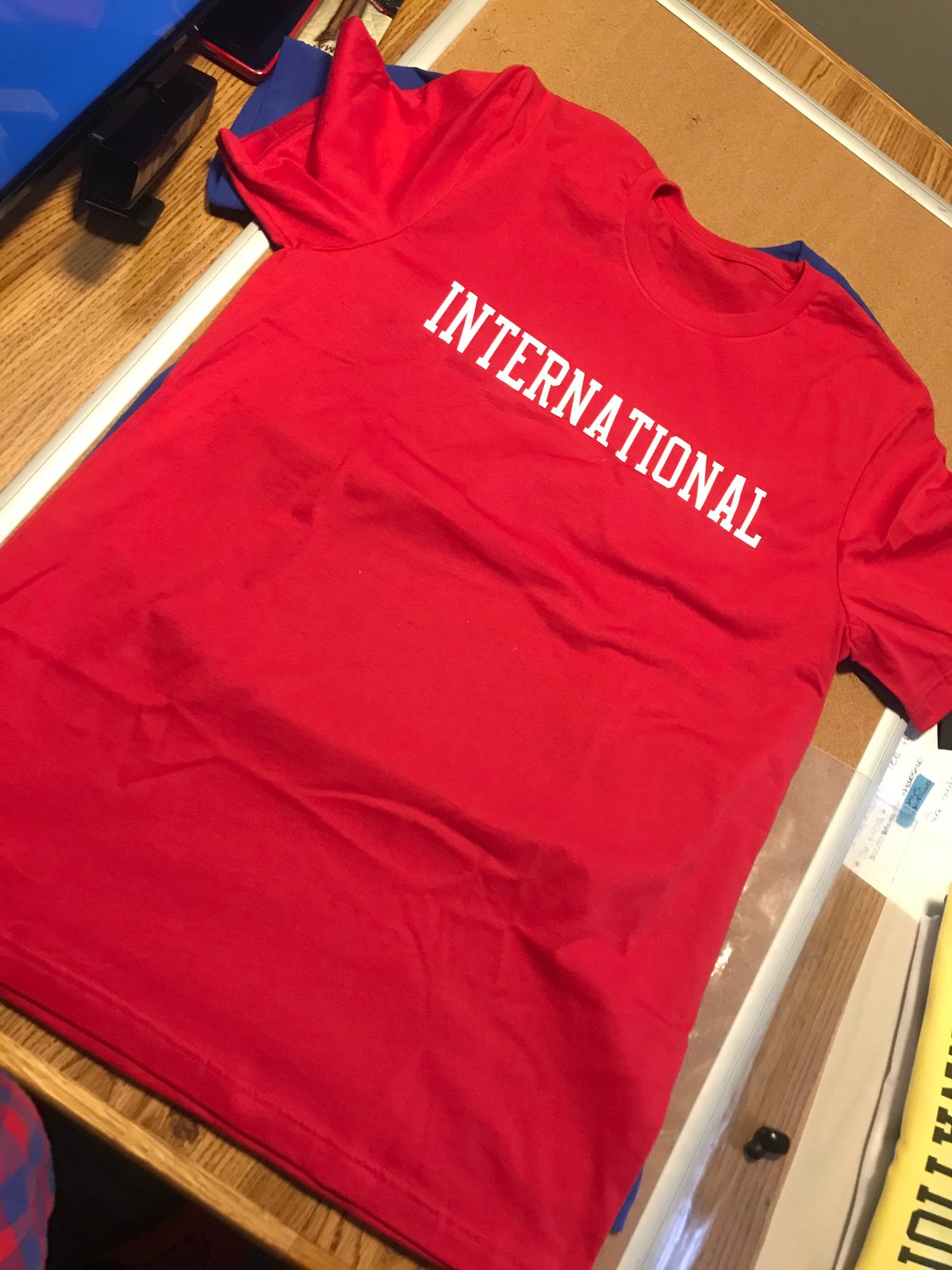 Image of International Tee (Red)