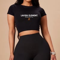 Image 1 of Women cropped top T-Shirt 