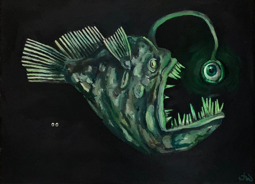 Image of The Bait Original Painting