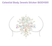 Celestial Body Jewel Sticker