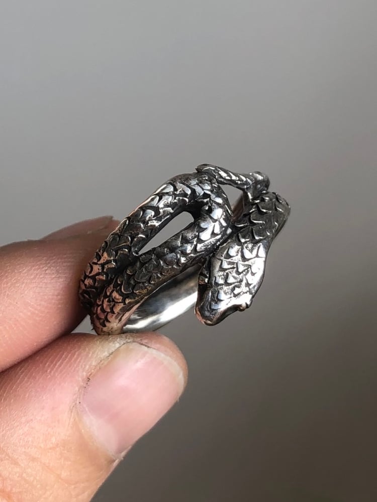 Image of coiled snake ring