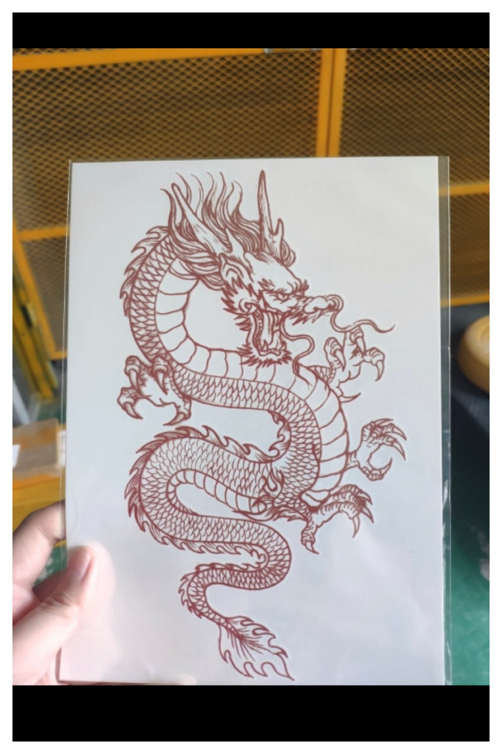 T.O.T Dragon - Available in red or black