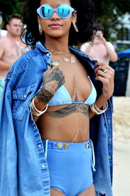 T.O.T Goddess ISIS underboob tat and Nefertiti tat