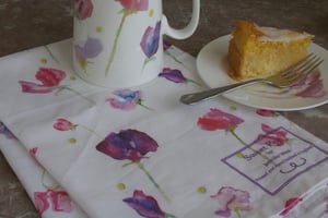 Image of Sweet Pea Tea Towel