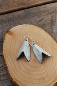 Image 1 of Paper Plane Drop Earrings