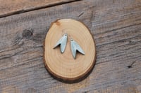 Image 3 of Paper Plane Drop Earrings