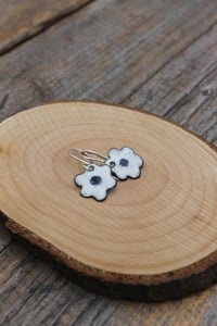 Image 1 of Flower Drop Earrings