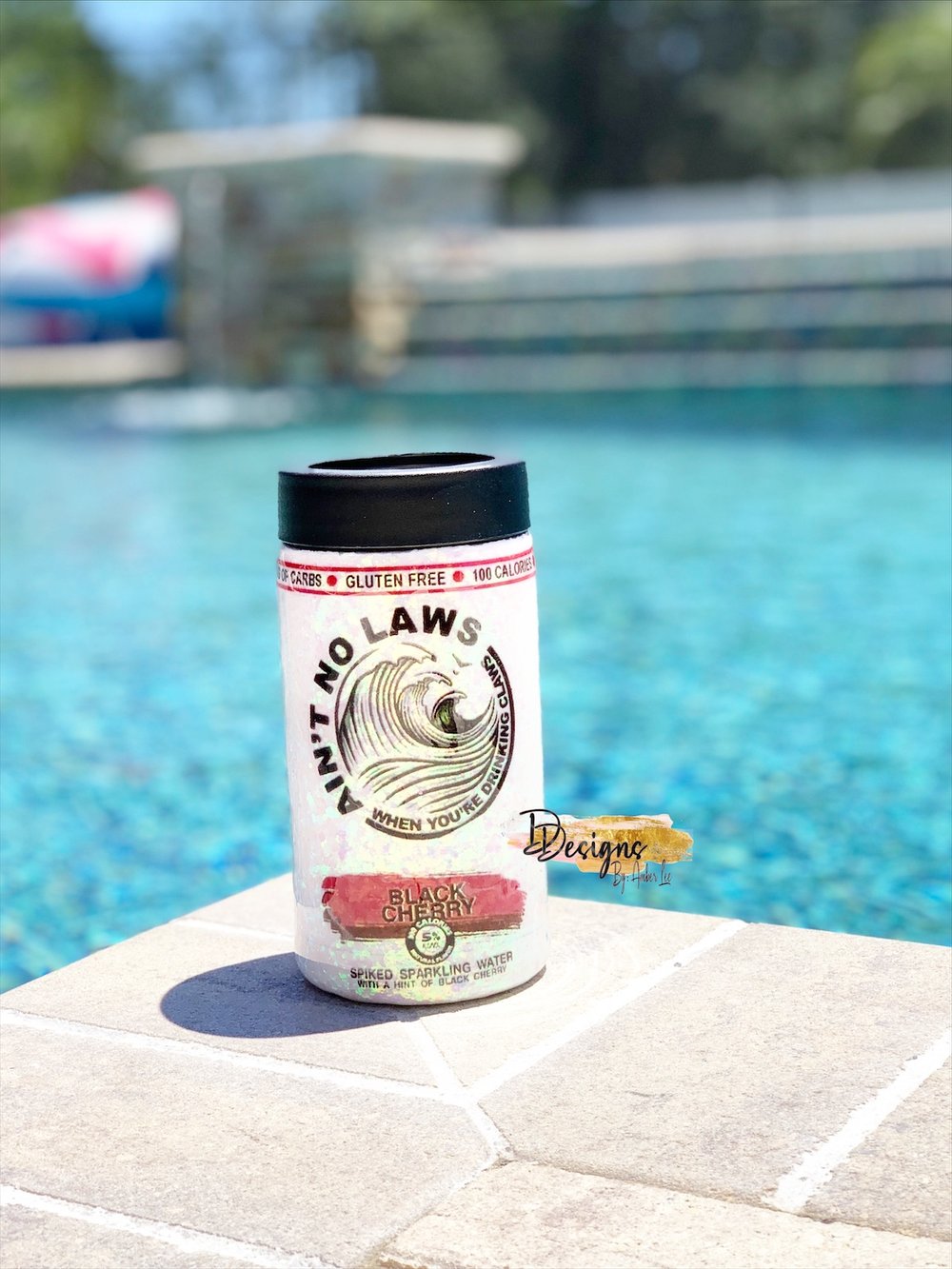 Image of Stainless steel koozie