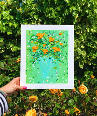 Image 1 of Windowsill Orange Poppies 