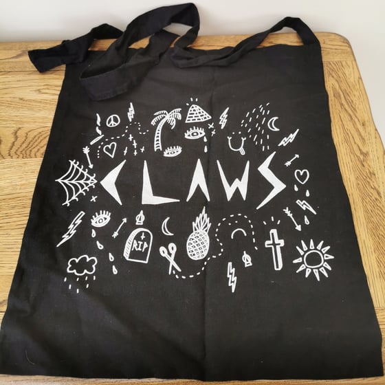 Image of CLAWS Tote Bag (Black)