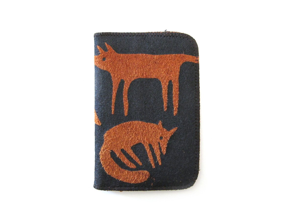 Image of Brown Foxes Card Holders