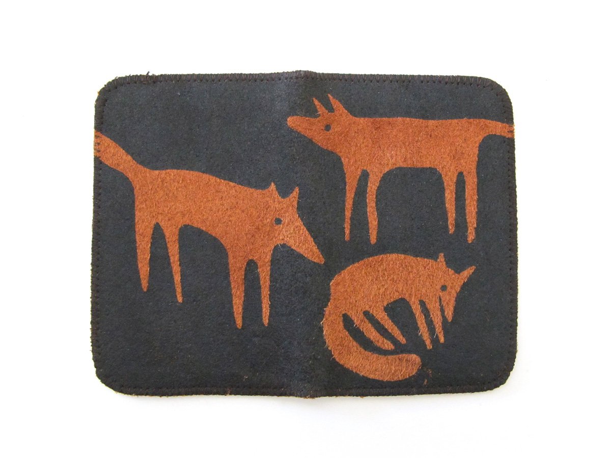 Image of Brown Foxes Card Holders