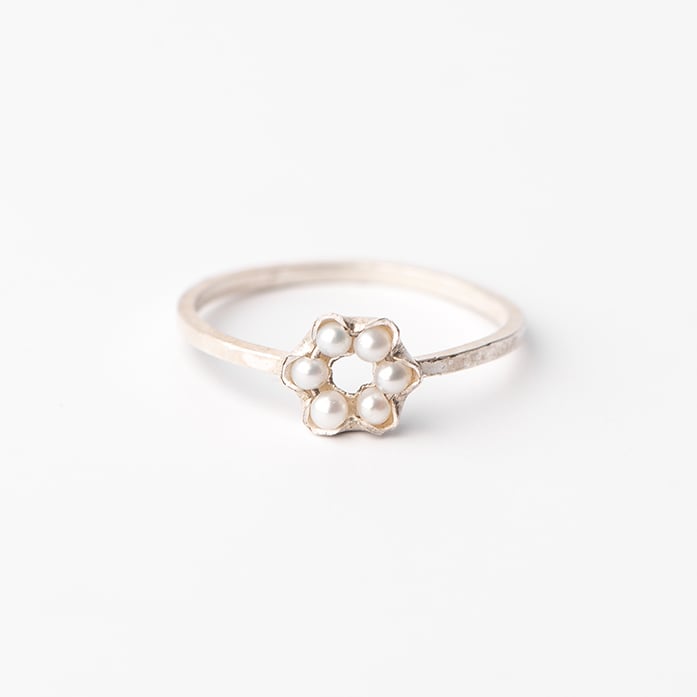Image of Bague Patty 6 perles 