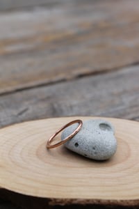 Image 3 of Set of 3 Copper Stacking Rings