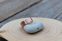 Image 2 of Thick Spot Textured Copper Ring