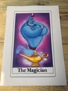 Genie- The Magician Tarot card print 