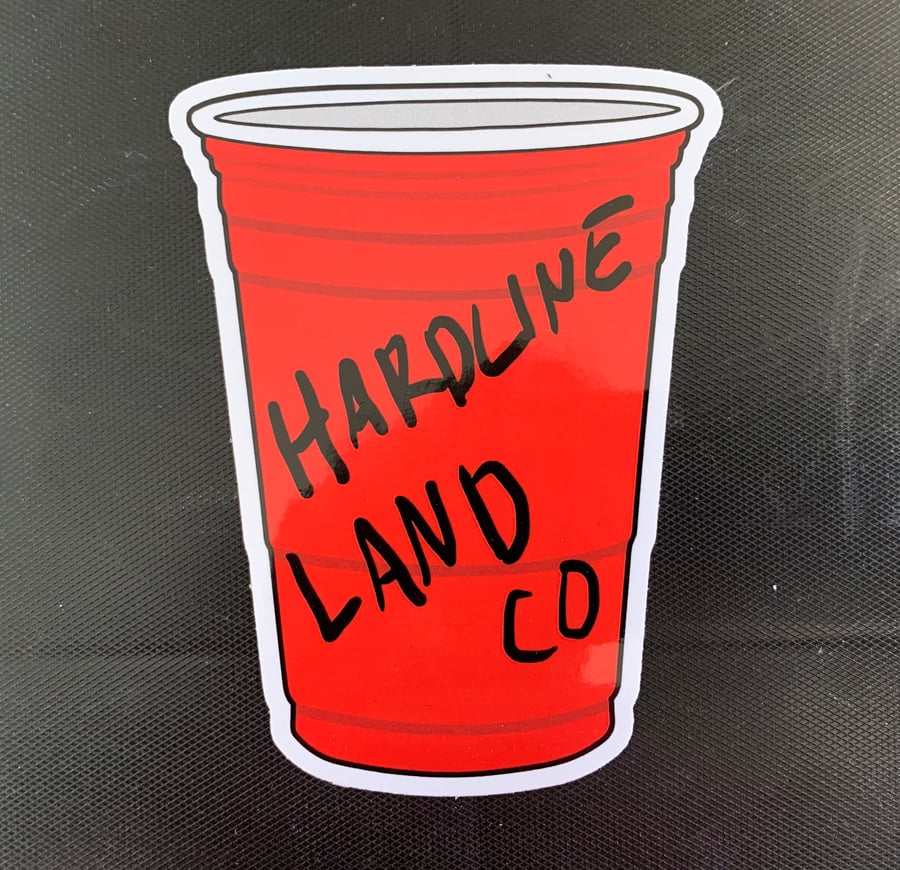 Image of HLC Red Cup Party Sticker