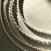 Sterling silver bead bracelet