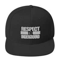 Image 1 of Respect the Underground Box Logo Hat