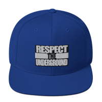 Image 3 of Respect the Underground Box Logo Hat
