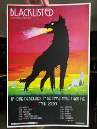 BLACKLISTED - Quarantour Poster