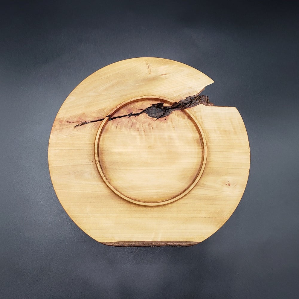 Image of Unique Bradford Pear Cheesball Plate