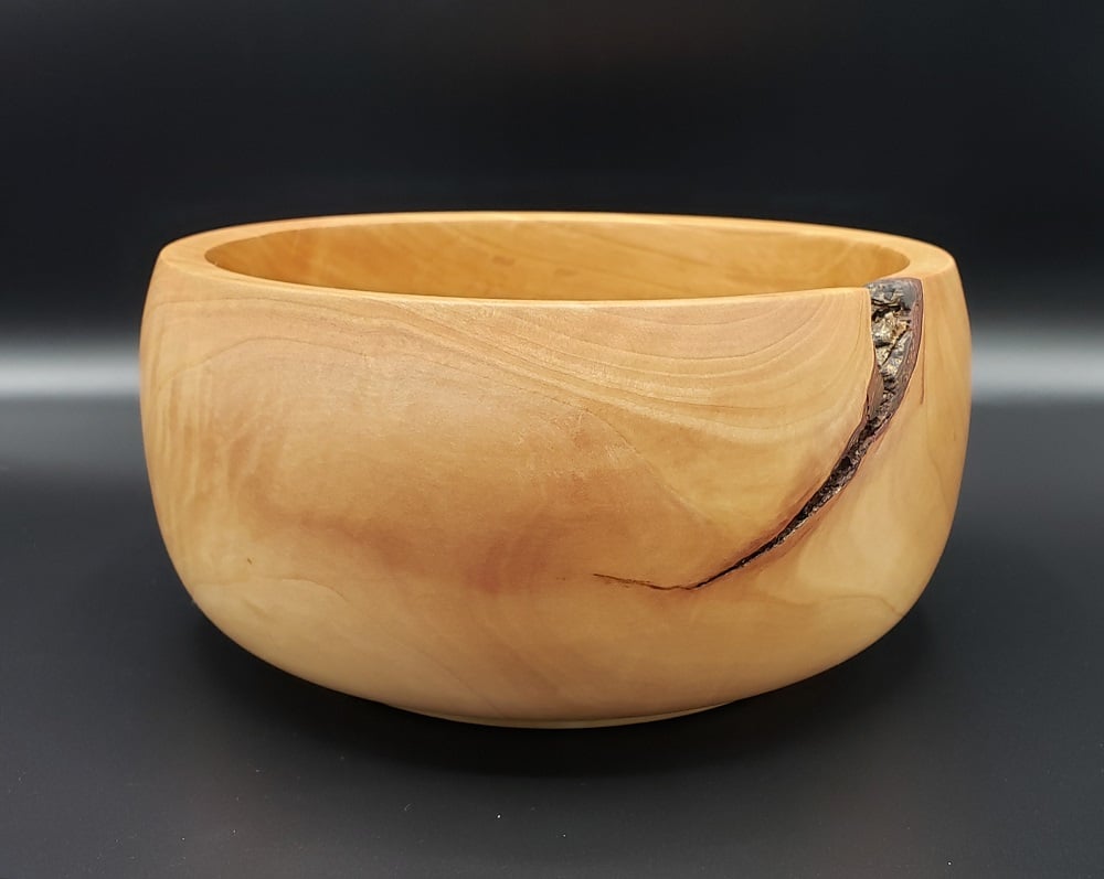 Image of Bradford Pear "Fish Bowl" with Bark Inclusion