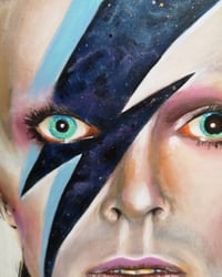 Image 2 of Bowie "Starman" (Original Painting)
