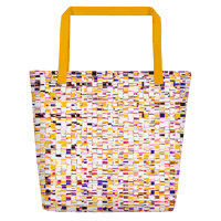 Image 2 of CHECKERED PAST TOTE BEACH BAG