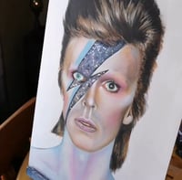 Image 3 of Bowie "Starman" (Original Painting)