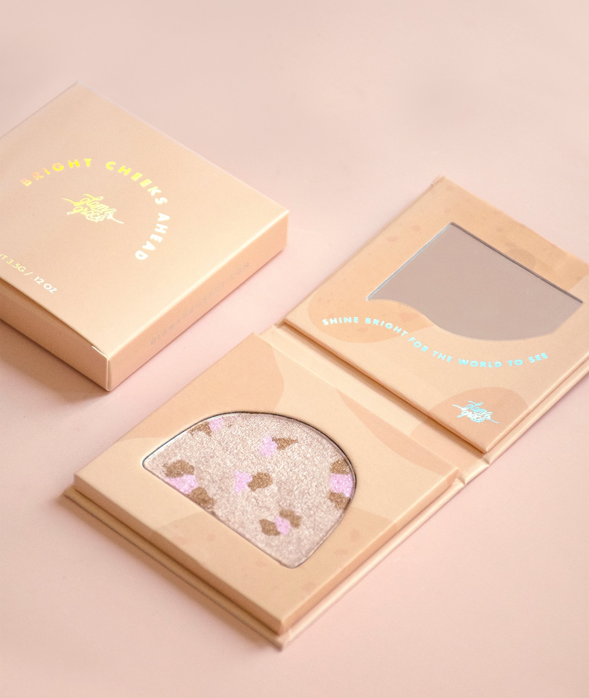 Glam & Grace — Bright Cheeks Ahead - Speckled Highlighter