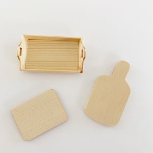 Image of Breakfast in Bed Tray and Cutting Boards