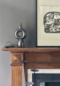 Image 5 of  Ceramic Lamp Base, manner of Jouve, France