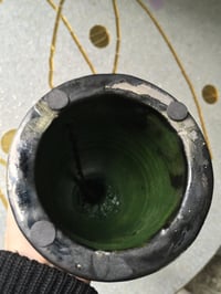 Image 4 of  Ceramic Lamp Base, manner of Jouve, France