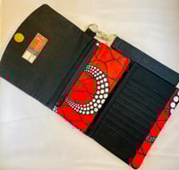 Image 2 of Kimiya Wallet-Custom Beauty Ankara African Print