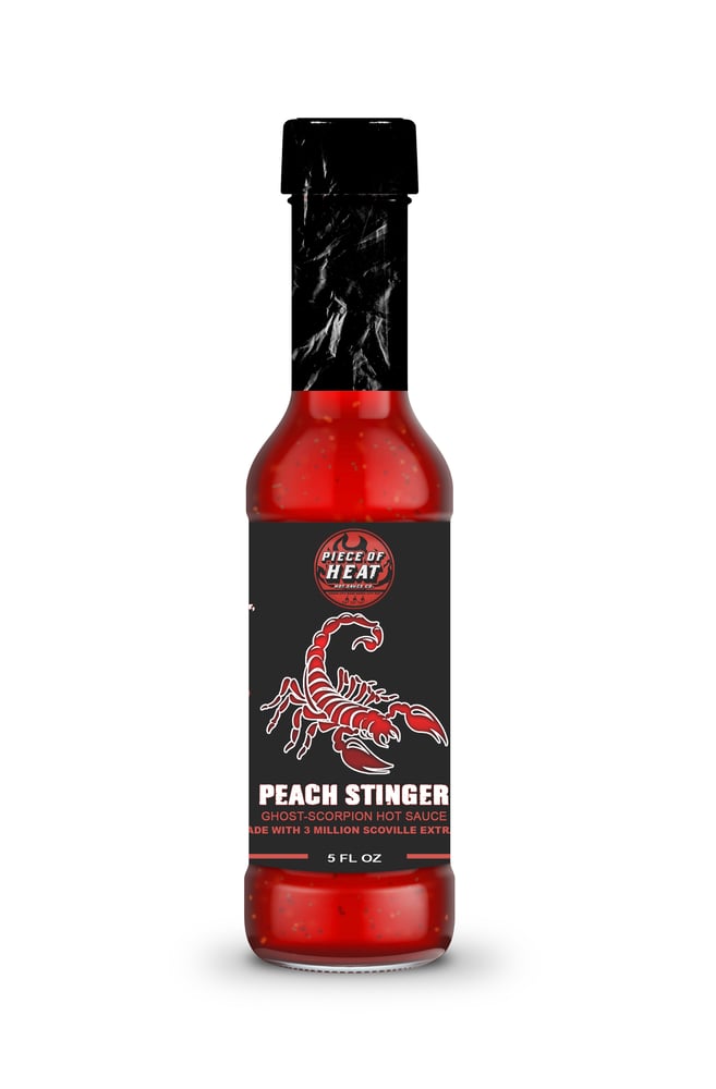 Image of Peach Stinger Ghost-Scorpion Hot Sauce