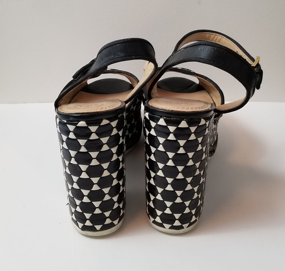 Image of Tory Burch Platform Sandals Women's Shoe Size 11