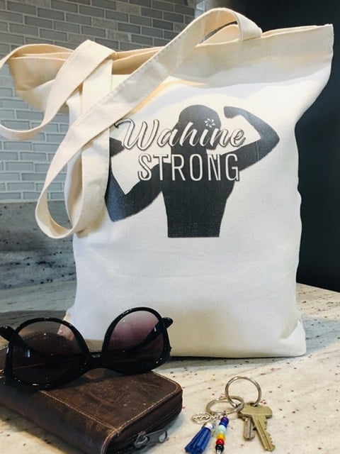Wahine STRONG Canvas Tote Bag